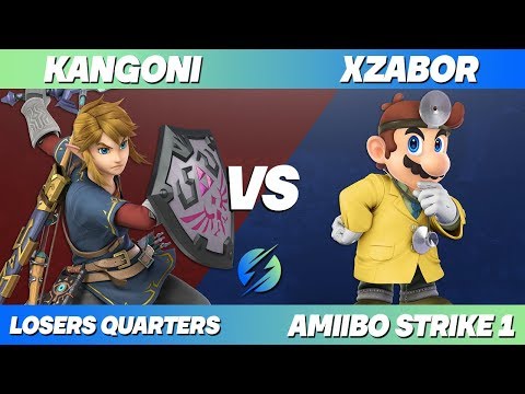 Kangoni (Link) Vs. Xzabor (Dr. Mario) - Losers Quarters - Amiibo Strike #1