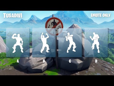 ADIVINA EL EMOTE POR SU SONIDO - 🚫 NO BAILES 🚫 - FORTNITE CHALLENGE | tusadivi