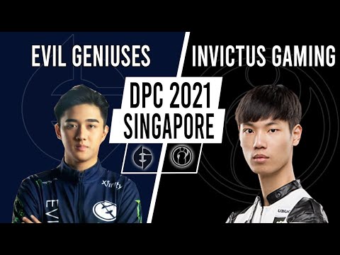 DOTA 2 LIVE - EG VS Invictus Gaming Singapore Major 2021: Grand Finals