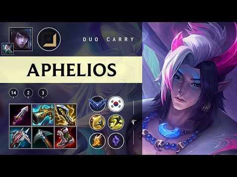 Aphelios ADC vs Vayne - KR Diamond Patch 25.22