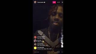 Famous Dex ft. UNO Preview New Track 'Up and Away' Instagram Live New Songs