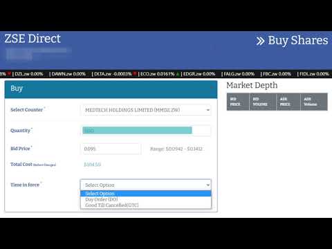Image for YouTube video with title How to place a buy order on ZSE Direct viewable on the following URL https://www.youtube.com/watch?v=NO41T3N6Mjk