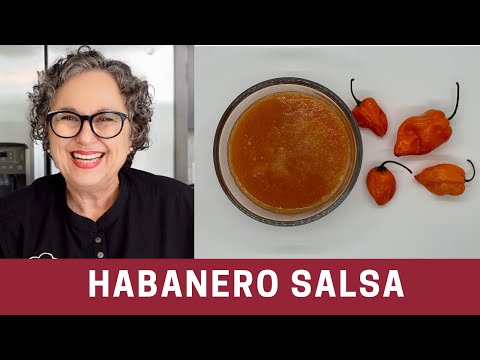How to Make a Spicy Habanero Salsa (Hot Sauce)  | The Frugal Chef