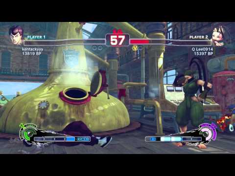 SSF4 - kentackyyy (FeiLong) vs. Q Lee0914 (Ibuki)