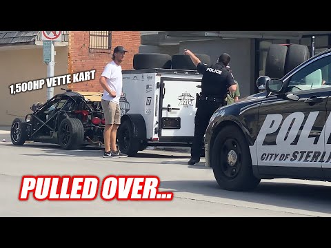 RACE WEEK Day 2: Ruby and Leroy Got PULLED OVER On Our 500 Mile Journey Through the Mountains!!