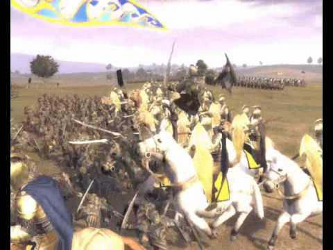 Third Age Total War High Elves vs Orcs