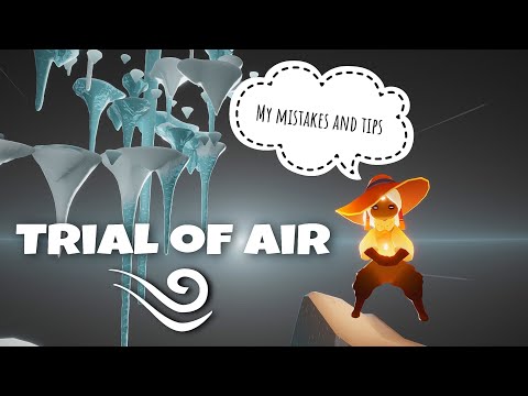 MY MISTAKES AND TIPS 😐👍🏻 | TRIAL OF AIR 💨| sky children of the light | Noob Mode