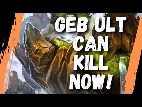 Getting Kills With Geb Ult | Geb Support Joust Meta Hunting