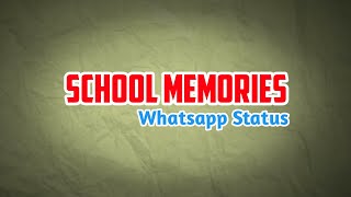 Miss My School Life😣 Whatsapp Status😥Jegan E