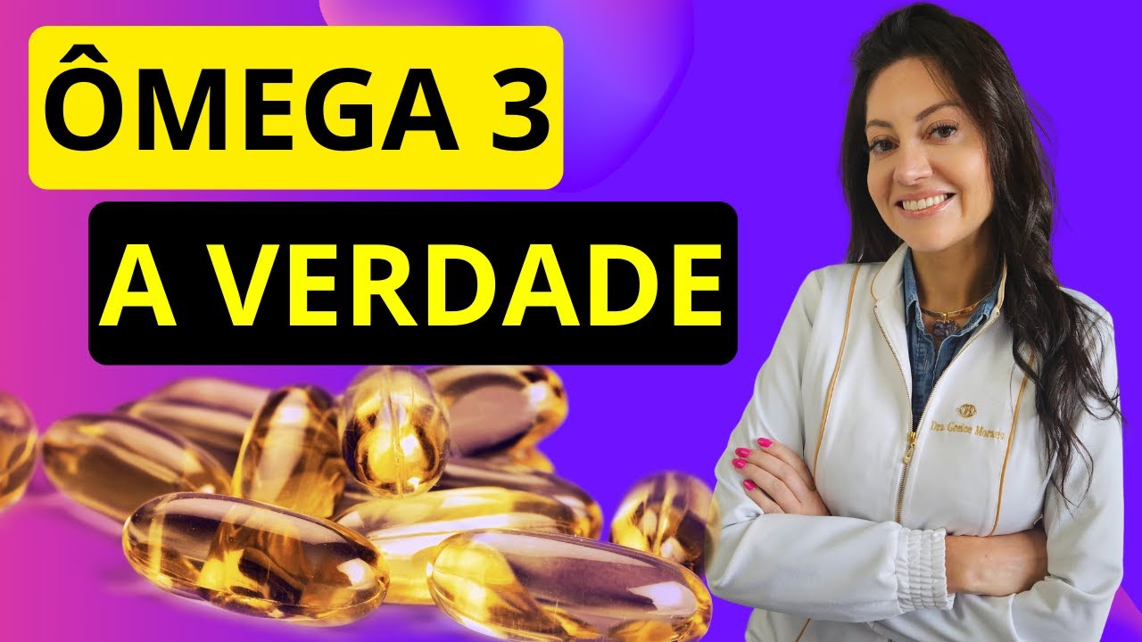 ÔMEGA 3 -  Quais os benefícios da suplementação? Funciona para QUEDA DE CABELO? | Dra. Greice Moraes
