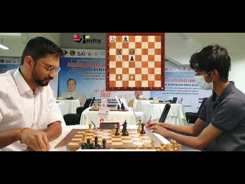 That relief when you win a game! | IM S.NItin vs Kaustuv Kundu | Guwahati GM 2022