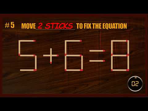 Matchstick Puzzle #115| Matchstick Logic Puzzles |Matchstick Puzzles with Answers| Matchstick Tricks