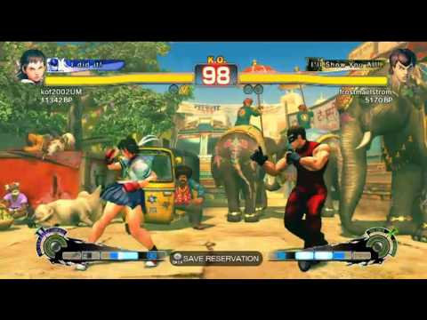 SSF4 AE: kof2002UM (Sakura) VS frostmaelstrom (Fei Long)