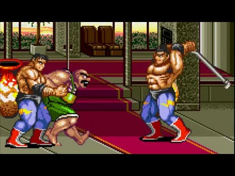 streets of rage 2 playthrough 2 players Max & Max