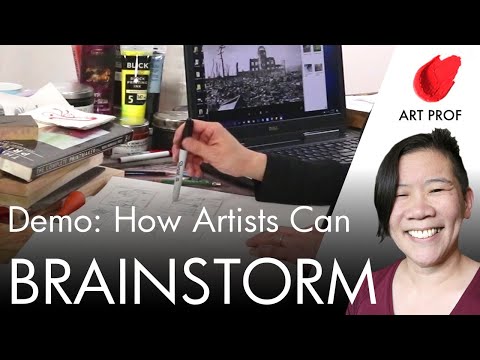 The Most Important Art Skill You Don't Have: Brainstorming