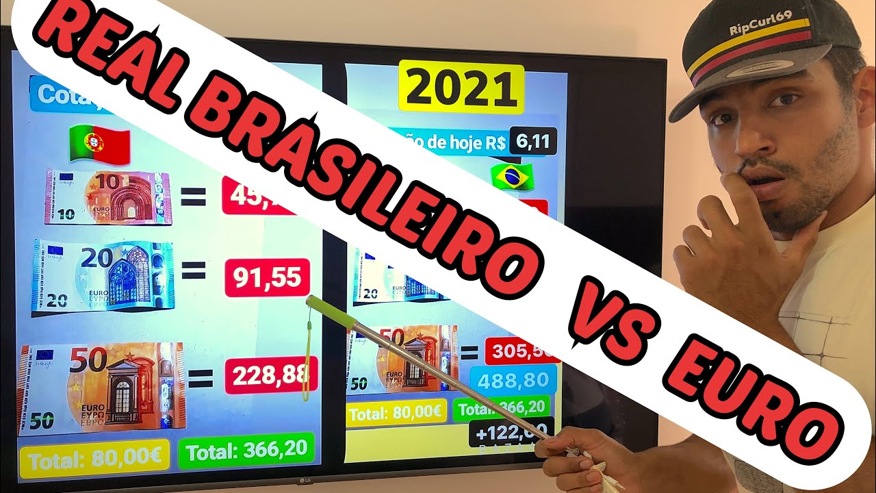 Euro X Real (Quanto custa o Euro 2021) ??????