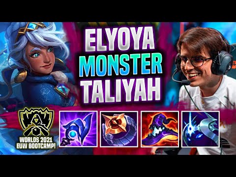 ELYOYA IS A MONSTER WITH TALIYAH! - MAD Elyoya Plays Taliyah JUNGLE vs Qiyana! | Patch 11.20