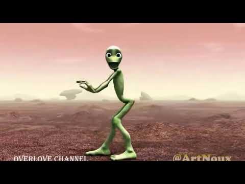 Uzay dans yeşil Adam orjinal