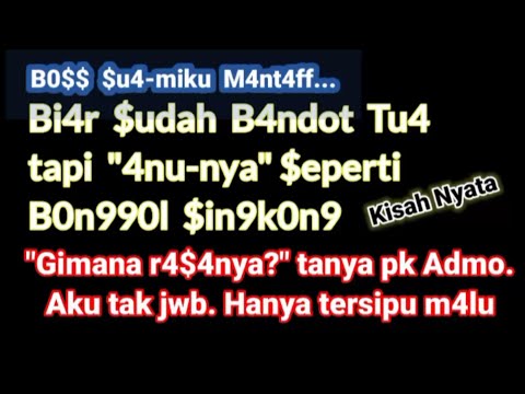 Dgn B0$$-nya $u-4m! yg Sdh Tuwek