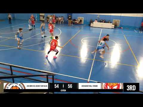 ASD AMICI DEL BASKET S.SALVO ASD BASKET BALL TERAMO 10/01/26 - 18:00 Reg.1 2°T