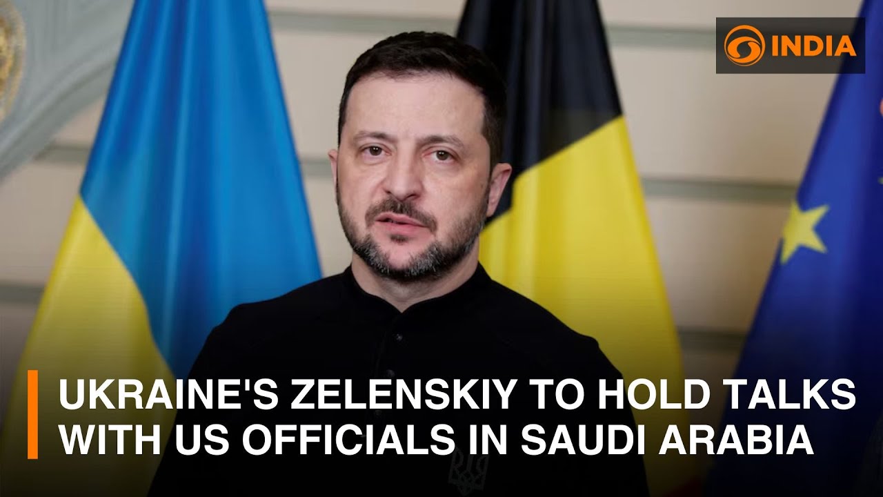 Ukraine's Zelenskiy to hold talks with US officials in Saudi Arabia