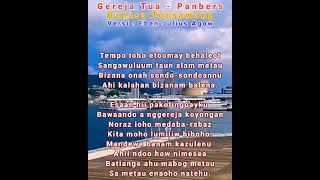 Download lagu Gereja Tua - Panbers, Bahasa Tonsawang mp3