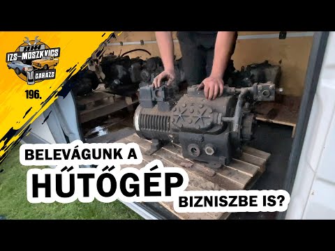 Garázs videó 196. - mindennapok az IZS - Moszkvics garázsban