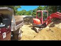 Excavating for a New Driveway on a 16 Degree Slope
