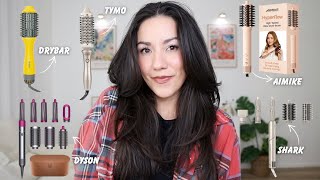 Probé TODOS los accesorios para el CABELLO ¿cual REALMENTE vale la pena?Dyson,Shark, Drybar y Aimike