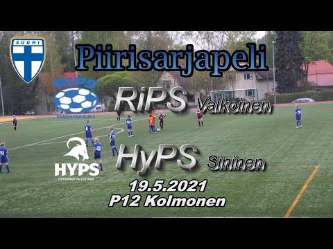 Piirisarja P12 RiPS Valkoinen - HyPS Sininen 19.5.2021