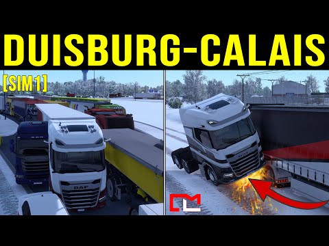 Steam Community :: Video :: ETS2 Duisburg Calais - WINTER-Chaos [SIM1 ...