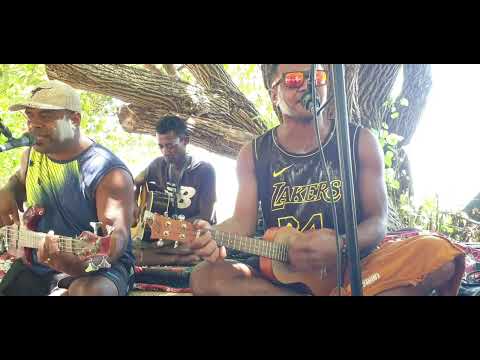 Waikatakata Vure ft Voqa Kei Valenisau entertaining at Malolo Island Resort