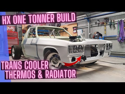 Installing Trans cooler / Thermo Fans / Radiator - HX One Tonner Build
