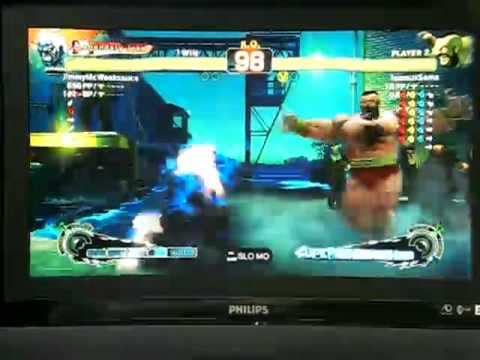 SSF4 AE: JimmyMcWeaksauce (Oni) vs IsamuxSama (Zangief)