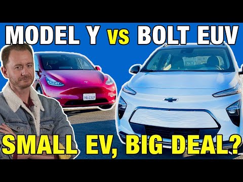 Tesla Model Y vs. Chevy Bolt EUV Comparison
