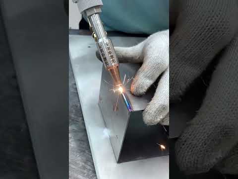 Laser welder with wire feeder educational video thumbnail