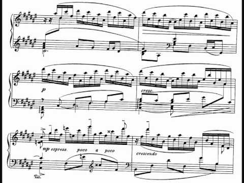 Georgy Catoire, Nocturne op. 12 no. 3 (1901)