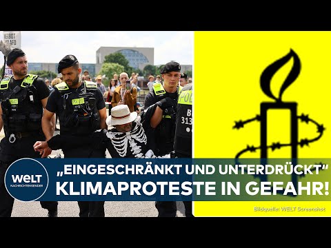 Video Thumbnail: BERLIN: Amnesty International kritisiert! Friedliche Proteste in europäischen Ländern eingeschränkt