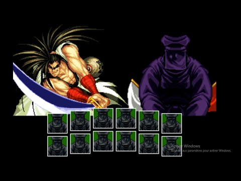 Samurai Shodown II    Haohmaru vs Kuroko hardest