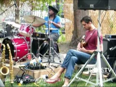 James Ross @ (Bassist) Felix Pastorius - (Drums) Futureman @ Saxquest (STL) - www.Jross-tv.com