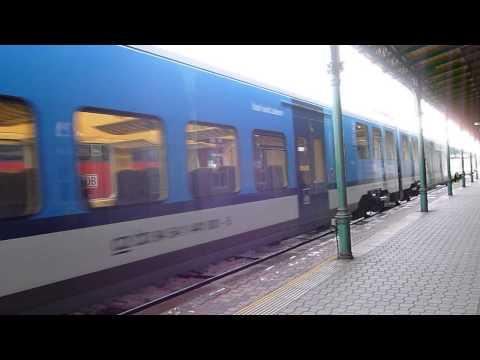 ČD 440.001 - Odjezd vlaku Os 6820 - Děčín hl.n., 13.1.2013