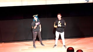 PkmnMasterHolly and Mystic7 Introduction/Q&A at Samsung 837 NYC [Pokémon GO Trapinch Community Day]