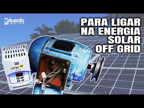 MOTOR Trifásico 1.5 CV para Testes com Inversores OFFGRID
