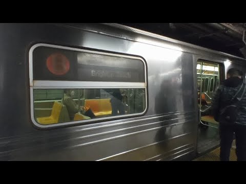 IND Sixth Avenue Line: 145th Street-bound R68 B Train @ 7th Avenue-53rd Street