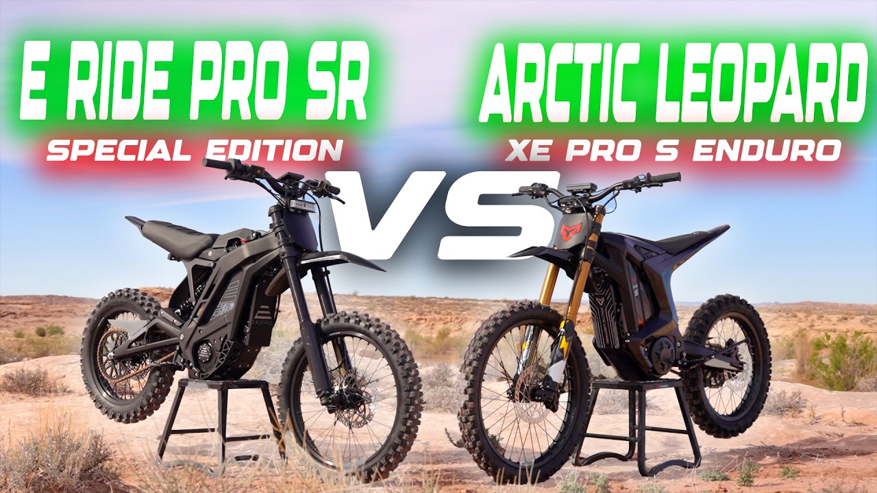 E Ride Pro SR vs Arctic Leopard XE Pro S Enduro!