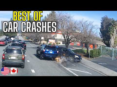 Best of Car Crashes Compilation | USA & Canada - 53