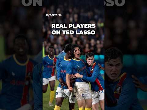 Ted Lasso Actors that Play Football #tedlasso