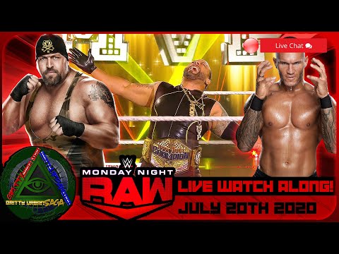 🔺WWE RAW Live Stream Watch Along & Live Chat! | 07/20/2020 Reactions & Review