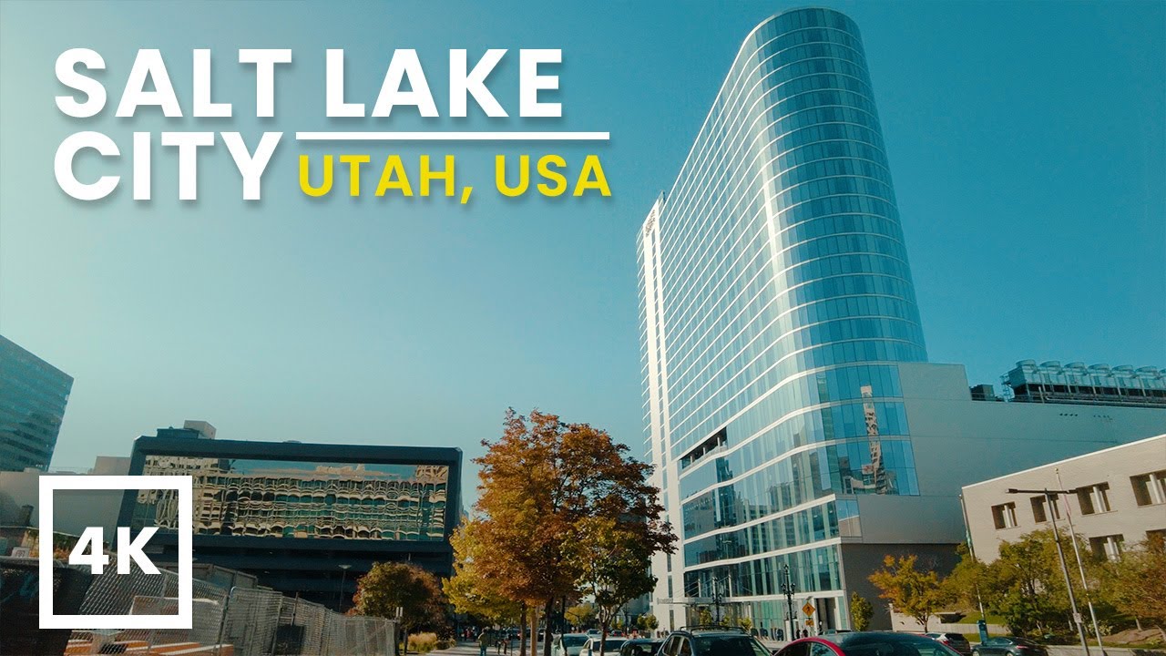 Immersive street-level walking tour through Salt Lake City, UT, United States, showcasing authentic urban landscapes, local architecture, and the vibrant atmosphere of the city's neighborhoods