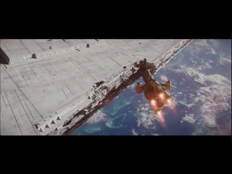 Rogue One  Hammerhead Corvette vs Star Destroyer (Epic Takedown Scene)